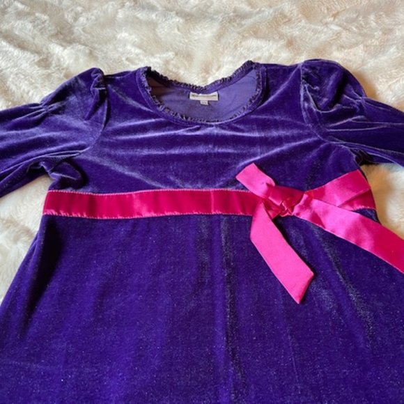 2/$40 Lullah belle Please Mum Purple Dress Girls Size 8 - Picture 2 of 7